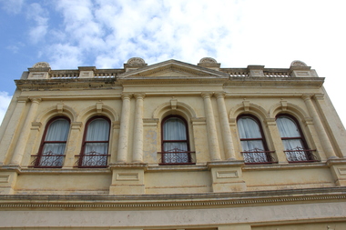 Photograph - Colour, L.J. Gervasoni, Former Bank of Victoria, Avoca, 2011, 06/08/2011