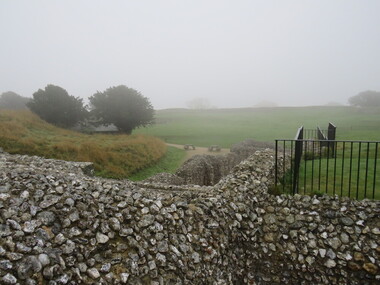 Photograph - Colour, Stonework, Old Sarum, England, English Heritage Site, 2016, 01 November 2016