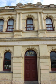 Photograph - Colour, L.J. Gervasoni, Former Bank of Victoria, Avoca, 2011, 06/08/2011