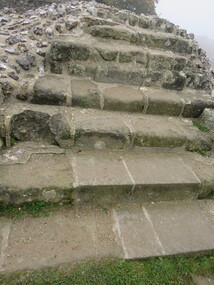Photograph - Colour, Stairs, Old Sarum, England, English Heritage Site, 2016, 01 November 2016