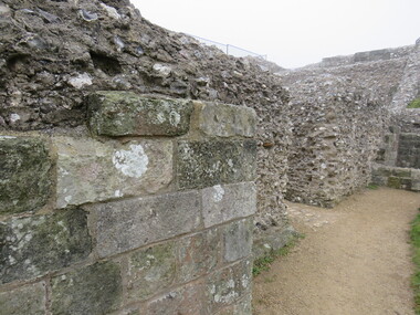 Photograph - Colour, Masons' Marks, Old Sarum, England, English Heritage Site, 2016, 01 November 2016