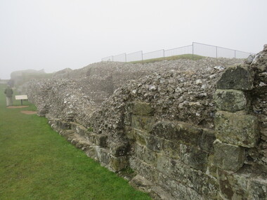 Photograph - Colour, Masons' Marks, Old Sarum, England, English Heritage Site, 2016, 01 November 2016