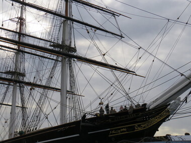 Photograph - Colour, Cutty Sark vessel and exhibition, Greenwich, England, 2016, 6 November 2016