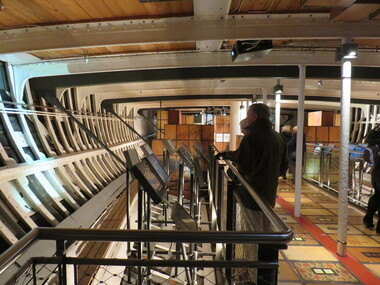 Photograph - Colour, Cutty Sark vessel and exhibition (executed in English and Chinese), Greenwich, England, 2016, 6 November 2016