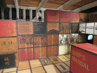 Photograph - Colour, Cutty Sark vessel and exhibition (executed in English and Chinese), Greenwich, England, 6/11/ 2016