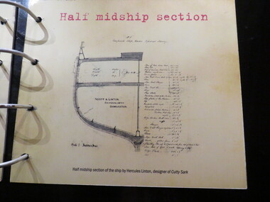 Photograph - Colour, Cutty Sark vessel and exhibition (Ship's Manual), Greenwich, England, 6 November 2016