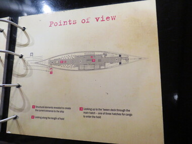 Photograph - Colour, Cutty Sark vessel and exhibition (Ship's Manual), Greenwich, England, 6 November 2016