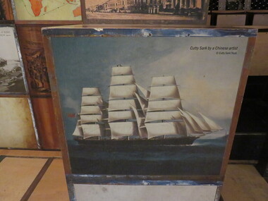Photograph - Photograph - Colour, Cutty Sark by a Chinese artist, Greenwich, England, 6 November 2016