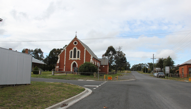 Photograph - Colour, L.J. Gervasoni, Avoca Uniting Church, 2011, 06/08/2011