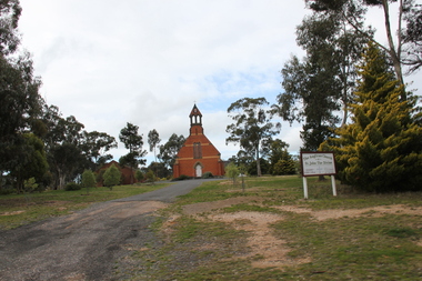 Photograph - Photograph - Colour, L.J. Gervasoni, St John the Divine Anglican Church, Avoca, 2011, 06/08/2011