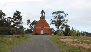Photograph - Photograph - Colour, L.J. Gervasoni, St John the Divine Anglican Church, Avoca, 2011, 06/08/2011