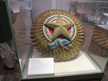 Photograph - Colour, Cutty Sark exhibition, Greenwich, England, the Star of India, 6 November 2016