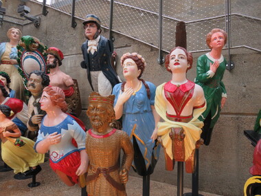 Photograph - Colour, Figureheads, Cutty Sark vessel and exhibition, Greenwich, England, 6 November 2016