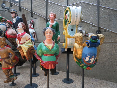Photograph - Photograph - Colour, Figureheads, Cutty Sark vessel and exhibition, Greenwich, England, 6 November 2016