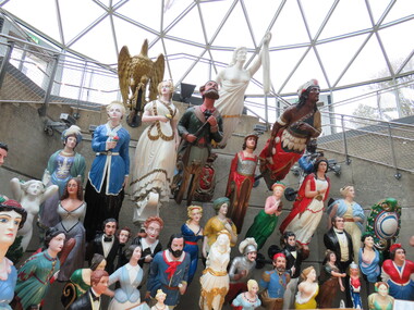 Photograph - Colour, Figureheads, Cutty Sark vessel and exhibition, Greenwich, England, 6 November 2016