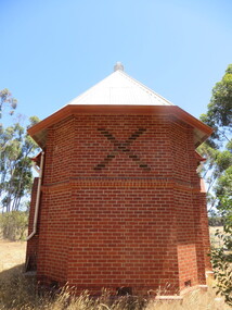 Photograph, Clare Gervasoni, Rear View of St Paul's Church of England, Henty, 2015, 22/12/2015