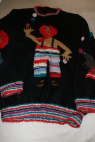 Photograph - Colour, Jumper handknitted by Elwyn Kinnane