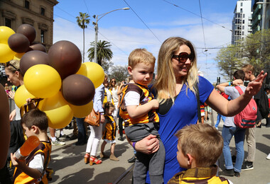 Photograph - digital photographs, Lisa Gervasoni, Grand Final Parade, c2015