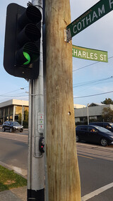 Photograph - Digital photograph, Lisa Gervasoni, traffic lights obscured, 2017