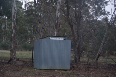 Photograph - Colour, Clare Gervasoni, Toilets at Sandon Cemetery, 2017, 16/07/2017
