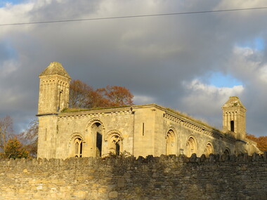 Photograph - Colour, Glastonbury Abbey, England, 2017, 2017