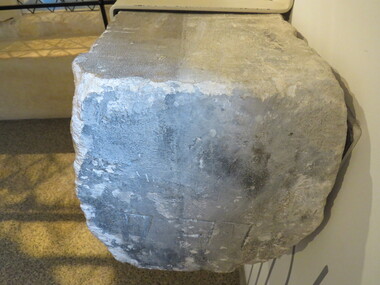 Photograph - Colour, Greenwich Chapel and Museum, England, Mason's Mark on stonework