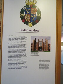 Photograph - Colour, Information panel, Greenwich Chapel and Museum, England