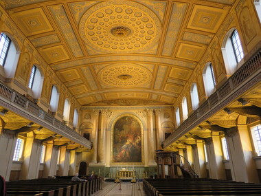Photograph - Colour, Greenwich Chapel and Museum, England