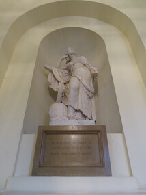 Photograph - Photograph - Colour, Statue, "Hope", Greenwich Chapel and Museum, England