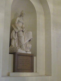 Photograph - Colour, Statue, "Faith", Greenwich Chapel and Museum, England