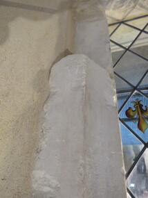 Photograph - Colour, Greenwich Chapel and Museum, England, Mason's Mark on stonework