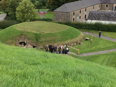 Photograph - Colour, Knowth and New Grange, Ireland, World Heritage Centre