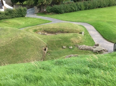 Photograph - Colour, Knowth and New Grange, Ireland, World Heritage Centre