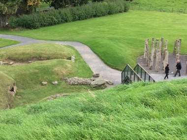 Photograph - Colour, Knowth and New Grange, Ireland, World Heritage Centre