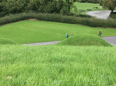 Photograph - Colour, Knowth and New Grange, Ireland, World Heritage Centre