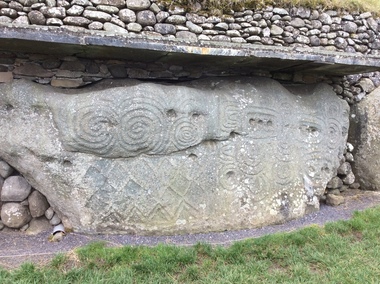 Photograph - Colour, Knowth and New Grange, Ireland, World Heritage Centre