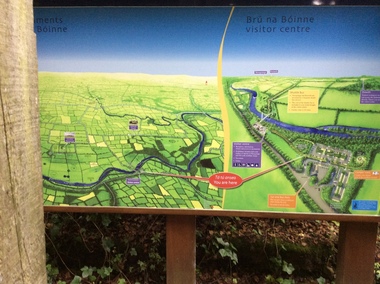 Photograph - Colour, Sign, Knowth and New Grange, Ireland, World Heritage Centre