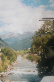 Brembo River,  Near San Giovanni Bianco, Lombardy, Italy,