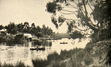 Photograph - Image, Jubilee Lake, Daylesford, 1915, 1915