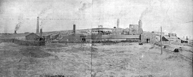 Photograph - Image, Edward's Pyrites Ore Reduction Works, c1906, c1906
