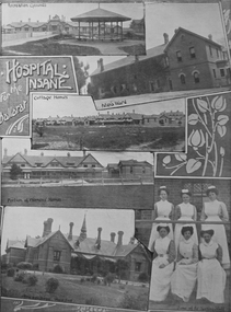 Photograph - Image, Ballarat Hospital for the Insane, c1909, c1909
