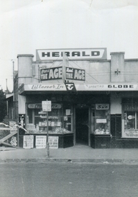 Photograph - Photograph - Black and White, North Kew Authorised Newsagency, c1964