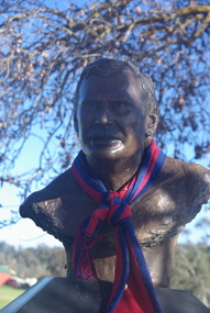 Photograph - Photograph - Colour, Ron Barassi sculpture, Guildford, 15/07/2018