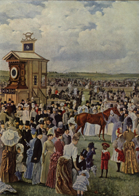 Image, Derby Day, Melbourne, 1886, 1986