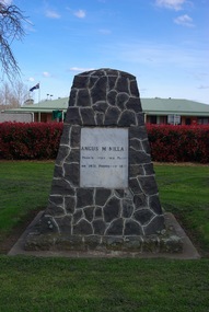 Photograph - Colour, Clare Gervasoni, Angus McMillan Cairn at Yarram, 2011, 28/08/2011