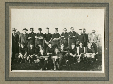 Photograph - Colour, Daylesford Football Club, c1928