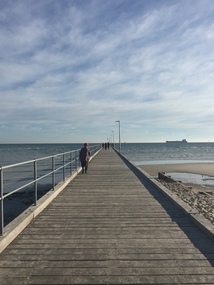 Photograph - Colour, Clare Gervasoni, Rosebud Pier, 2018, 11/06/2018