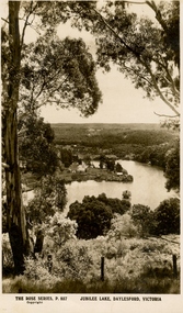 Postcard, Jubilee Lake, Daylesford, Victoria