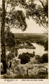 Postcard, Rose, Jubilee Lake, Daylesford, Victoria