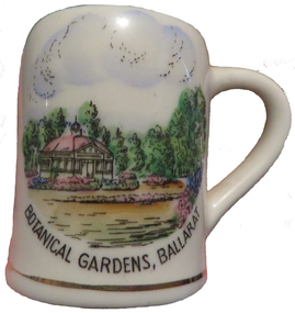 Photograph - Photograph - Colour, Victoria Fine China, Botanical Gardens Ballarat Souvenir Cup